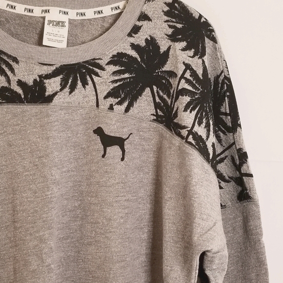 PINK VS Hawaiian Inspired Sweatshirt - Gray - Picture 5 of 8